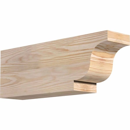 Ekena Millwork Newport Smooth Rafter Tail, Douglas Fir, 3 1/2"W x 6"H x 16"L RFT04X06X16NEW00SDF